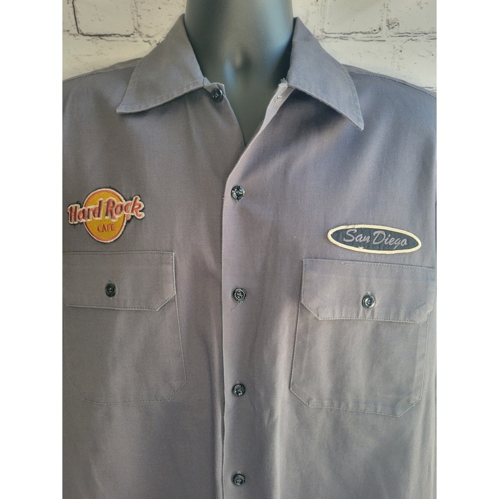 Hard Rock Cafe Casual Button Down Shirt